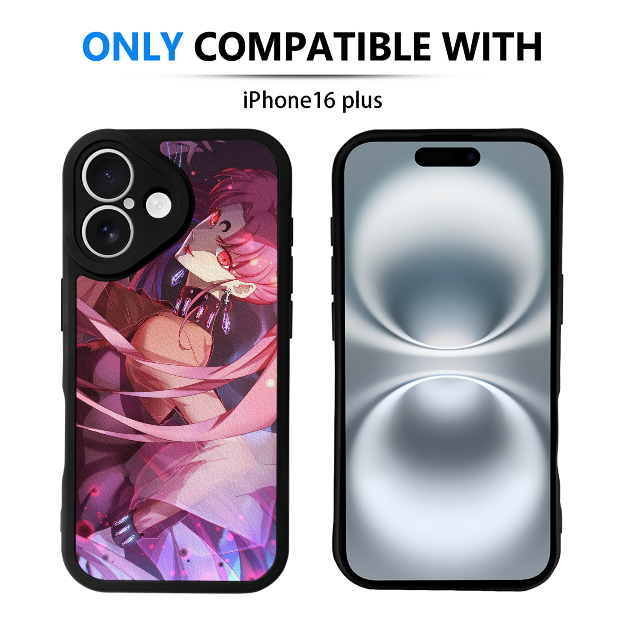 （画像用） 美少女戦士セーラームーン Sailor Moon 【iPhone 16シリーズ対応】シリコンスマホケース（レザー調） 材質：シリコン